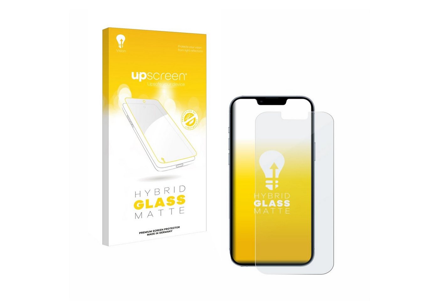upscreen Displayschutzglas Schutzglas für Apple iPhone 13 Pro Max, Schutzfolie Display Schutz Glas Folie matt upscreen Displayschutzglas Schutzglas für Apple iPhone 13 Pro Max, Schutzfolie Display Schutz Glas Folie matt von upscreen