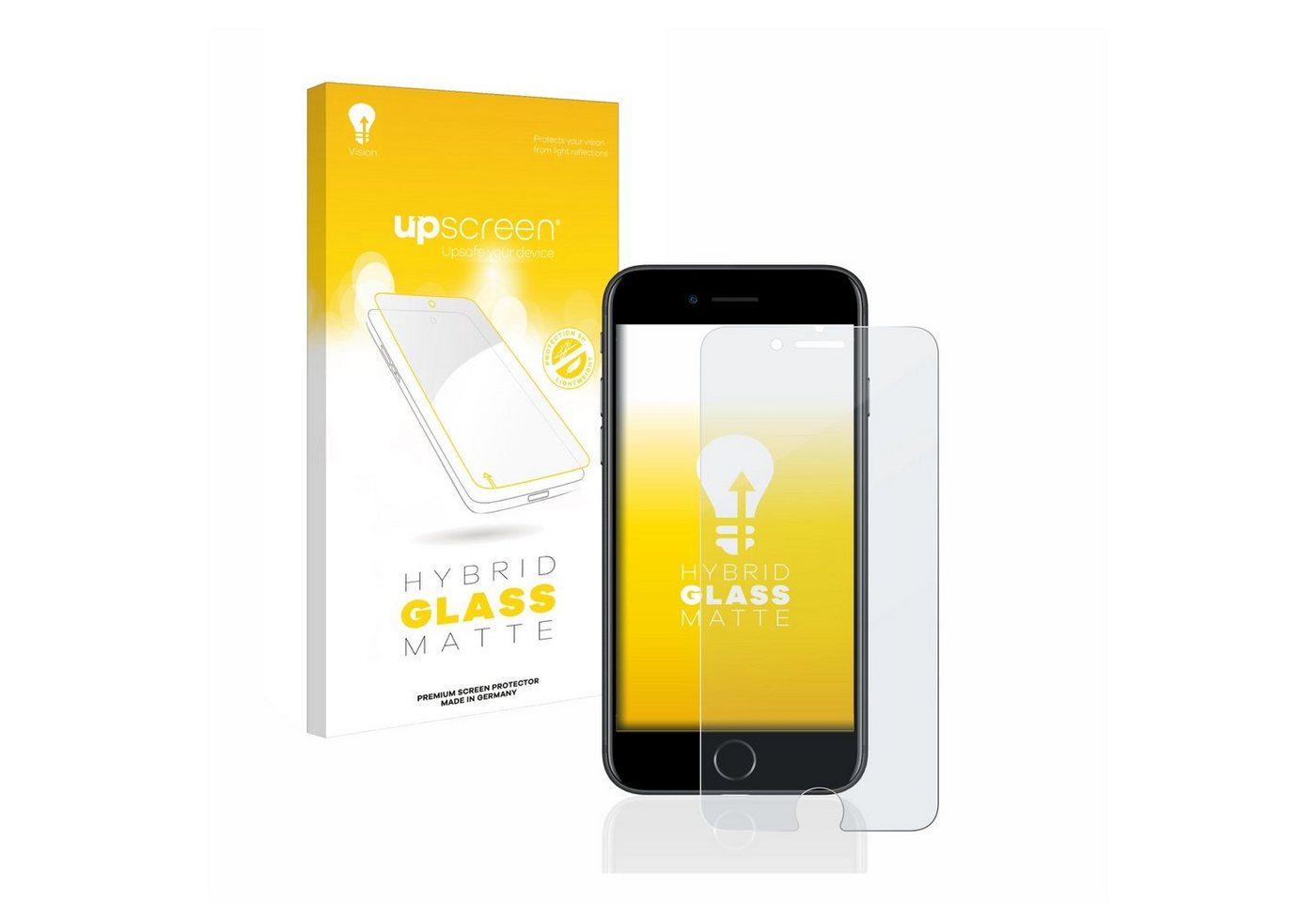 upscreen Displayschutzglas Schutzglas für Apple iPhone 7, Schutzfolie Display Schutz Glas Folie matt upscreen Displayschutzglas Schutzglas für Apple iPhone 7, Schutzfolie Display Schutz Glas Folie matt von upscreen