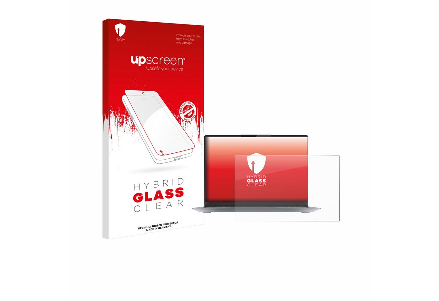 upscreen Displayschutzglas Schutzglas für Lenovo ThinkBook 14 Gen 4+, Schutzfolie Display Schutz Glas Folie klar von upscreen