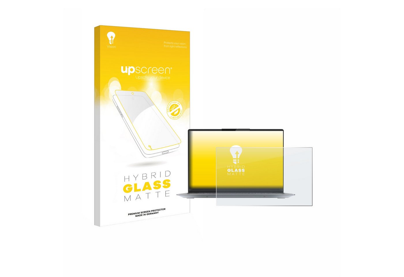 upscreen Displayschutzglas Schutzglas für Lenovo ThinkBook 14 Gen 4+, Schutzfolie Display Schutz Glas Folie matt von upscreen
