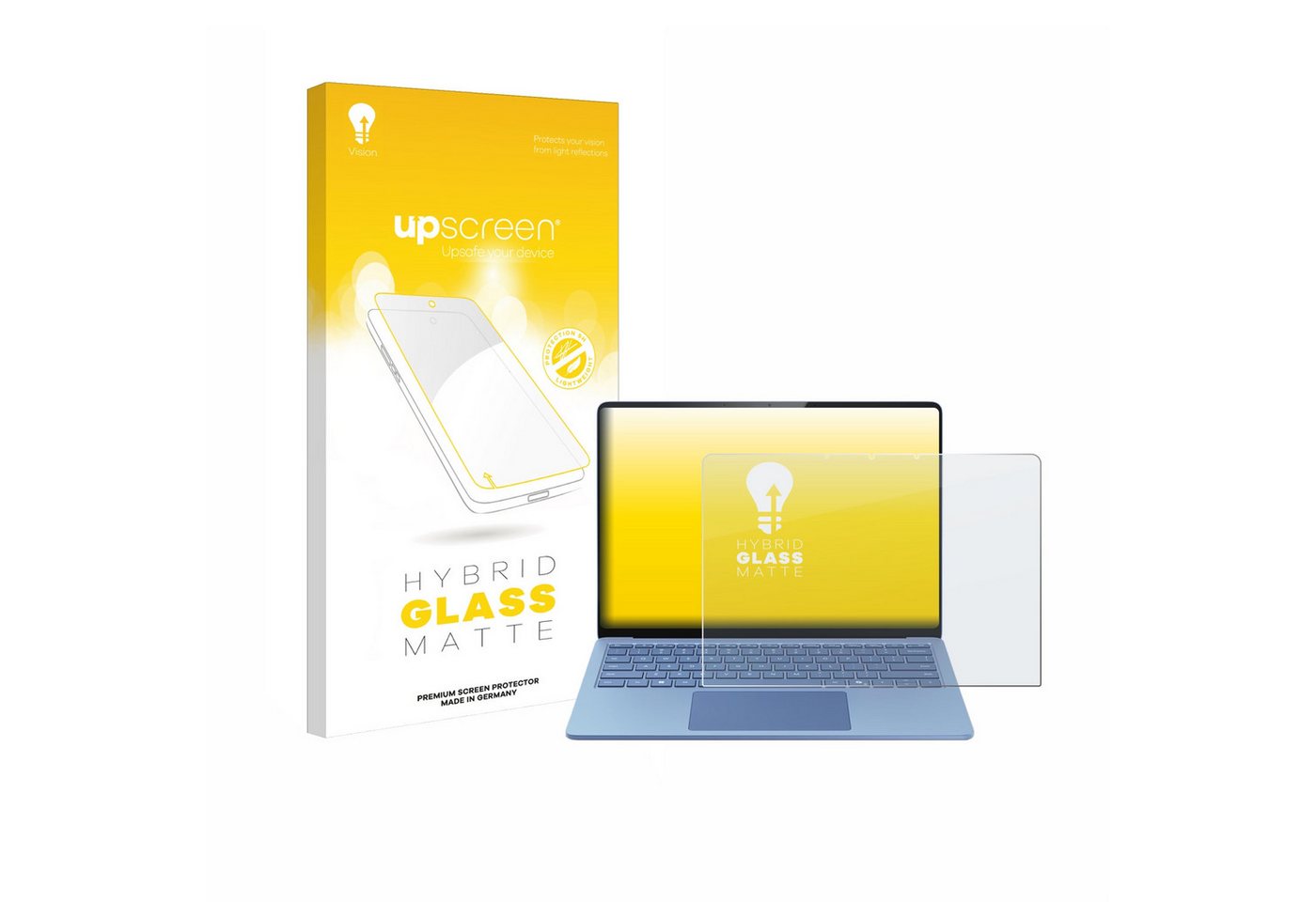 upscreen Displayschutzglas Schutzglas für Microsoft Surface Laptop 13.8", Schutzfolie Display Schutz Glas Folie matt upscreen Displayschutzglas Schutzglas für Microsoft Surface Laptop 13.8", Schutzfolie Display Schutz Glas Folie matt von upscreen