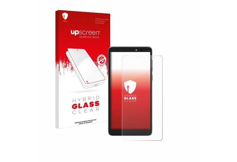 upscreen Displayschutzglas Schutzglas für Nokia C2 2nd Edition (2022), 1 Stück, Schutzfolie Display Schutz Glas Folie klar von upscreen