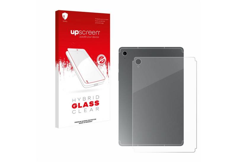 upscreen Displayschutzglas Schutzglas für Samsung Galaxy Tab S10 FE (Rückseite), Schutzfolie Display Schutz Glas Folie klar von upscreen