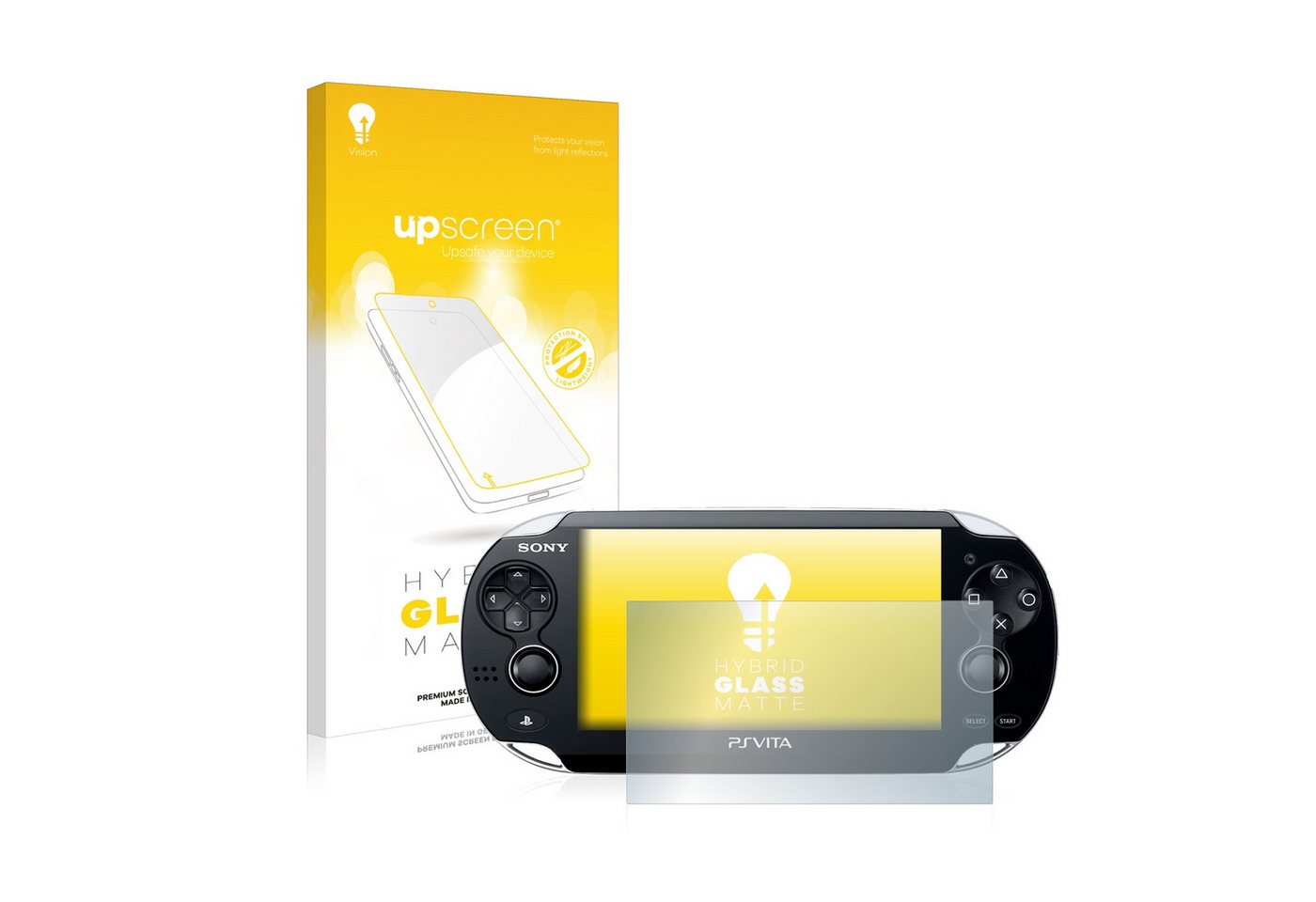 upscreen Displayschutzglas Schutzglas für Sony Playstation PS Vita, Schutzfolie Display Schutz Glas Folie matt upscreen Displayschutzglas Schutzglas für Sony Playstation PS Vita, Schutzfolie Display Schutz Glas Folie matt von upscreen
