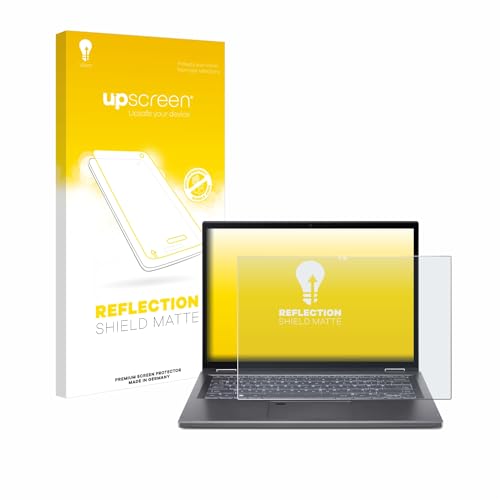 upscreen Entspiegelungs-Schutzfolie für Acer Aspire 5 Spin 14 Displayschutz-Folie Matt [Anti-Reflex, Anti-Fingerprint] von upscreen
