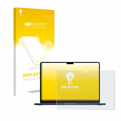 upscreen Entspiegelungs-Schutzfolie für Apple MacBook Air 13" M3 2024 / M2 2022 Displayschutz-Folie Matt [Anti-Reflex, Anti-Fingerprint] von upscreen