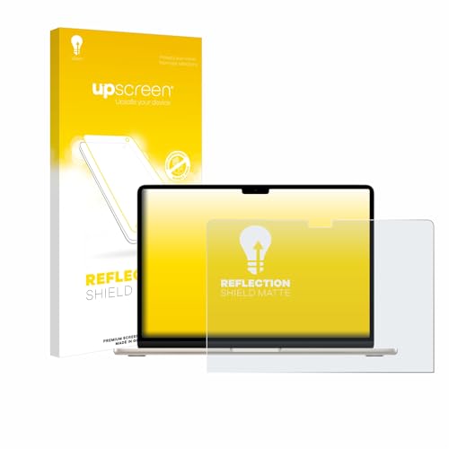 upscreen Entspiegelungs-Schutzfolie für Apple MacBook Air 15" M2 2022 Displayschutz-Folie Matt [Anti-Reflex, Anti-Fingerprint] von upscreen