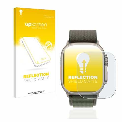 upscreen Entspiegelungs-Schutzfolie für Apple Watch Ultra/Ultra 2 Displayschutz-Folie Matt [Anti-Reflex, Anti-Fingerprint] von upscreen