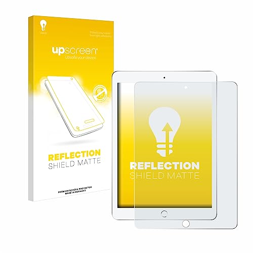 upscreen Entspiegelungs-Schutzfolie für Apple iPad 9.7" 2018 (6. Gen.) Displayschutz-Folie Matt [Anti-Reflex, Anti-Fingerprint] von upscreen
