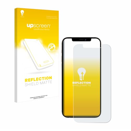 upscreen Entspiegelungs-Schutzfolie für Apple iPhone 12/12 Pro Displayschutz-Folie Matt [Anti-Reflex, Anti-Fingerprint] von upscreen