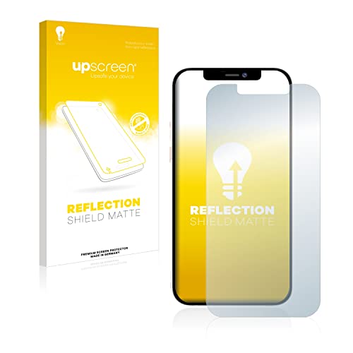 upscreen Entspiegelungs-Schutzfolie für Apple iPhone 12 Pro Max Displayschutz-Folie Matt [Anti-Reflex, Anti-Fingerprint] von upscreen