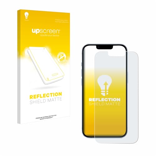 upscreen Entspiegelungs-Schutzfolie für Apple iPhone 14 Displayschutz-Folie Matt [Anti-Reflex, Anti-Fingerprint] von upscreen