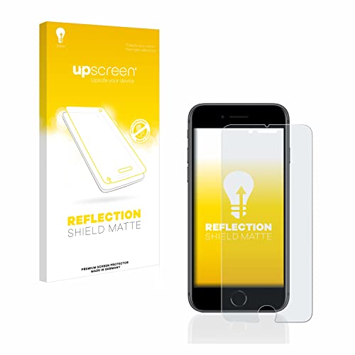 upscreen Entspiegelungs-Schutzfolie für Apple iPhone 8 Displayschutz-Folie Matt [Anti-Reflex, Anti-Fingerprint] von upscreen