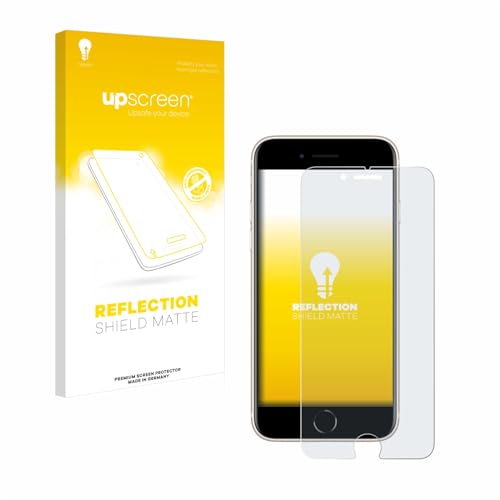 upscreen Entspiegelungs-Schutzfolie für Apple iPhone SE 3 2022 Displayschutz-Folie Matt [Anti-Reflex, Anti-Fingerprint] von upscreen