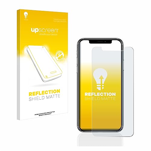 upscreen Entspiegelungs-Schutzfolie für Apple iPhone X/Xs / 11 Pro Displayschutz-Folie Matt [Anti-Reflex, Anti-Fingerprint] von upscreen