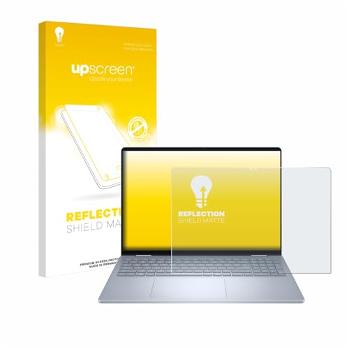 upscreen Entspiegelungs-Schutzfolie für Dell 16 Plus-2-in-1 DB06250 Displayschutz-Folie Matt [Anti-Reflex, Anti-Fingerprint] von upscreen