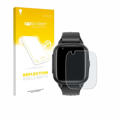 upscreen Entspiegelungs-Schutzfolie für Krostming Kids Smartwatch GPS 4G Displayschutz-Folie Matt [Anti-Reflex, Anti-Fingerprint] von upscreen
