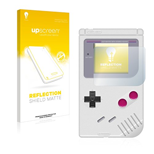 upscreen Entspiegelungs-Schutzfolie für Nintendo Gameboy (1989) Displayschutz-Folie Matt [Anti-Reflex, Anti-Fingerprint] von upscreen