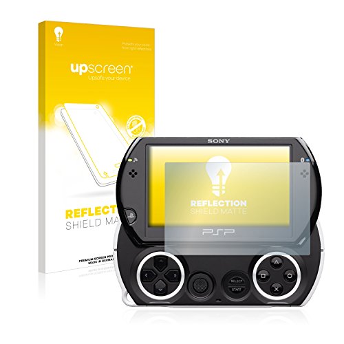 upscreen Entspiegelungs-Schutzfolie für Sony PSP Go Displayschutz-Folie Matt [Anti-Reflex, Anti-Fingerprint] von upscreen