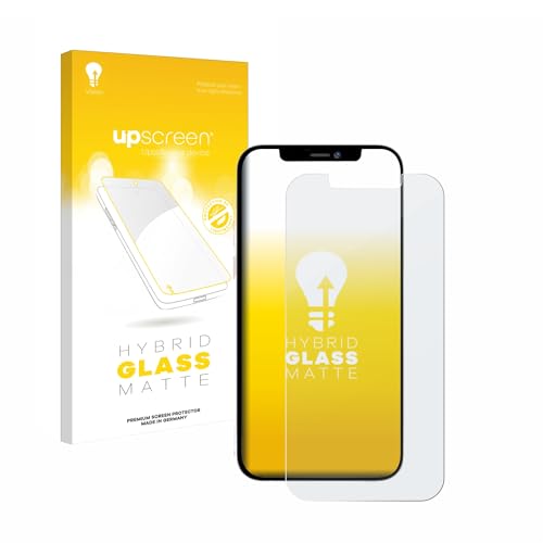 upscreen Entspiegelungs-Schutzglas für Apple iPhone 12 Pro Max Schutzfolie Matt, Glas-Folie [mattierend, 9H Panzerschutz, Anti-Fingerprint] von upscreen