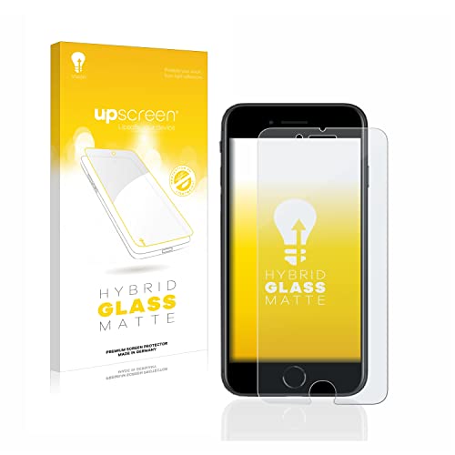 upscreen Entspiegelungs-Schutzglas für Apple iPhone SE 2 / SE 3 Schutzfolie Matt, Glas-Folie [mattierend, 9H Panzerschutz, Anti-Fingerprint] von upscreen