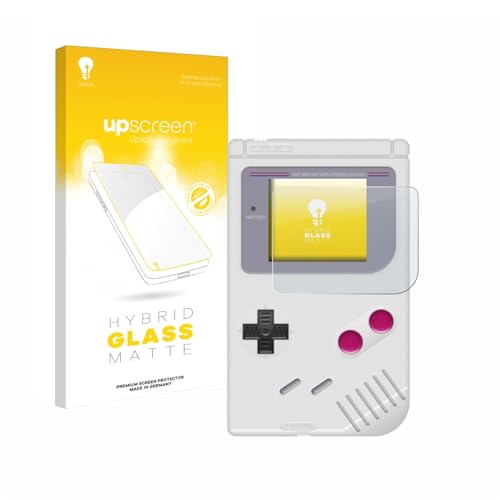 upscreen Entspiegelungs-Schutzglas für Nintendo Gameboy (1989) Schutzfolie Matt, Glas-Folie [mattierend, 9H Panzerschutz, Anti-Fingerprint] von upscreen