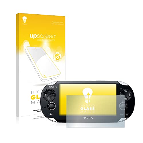 upscreen Entspiegelungs-Schutzglas für Sony Playstation PS Vita Schutzfolie Matt, Glas-Folie [mattierend, 9H Panzerschutz, Anti-Fingerprint] von upscreen