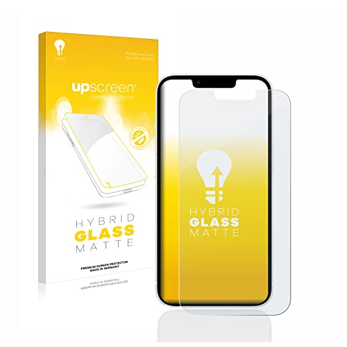 upscreen Entspiegelungs-Schutzglas für Apple iPhone 13/13 Pro Schutzfolie Matt, Glas-Folie [mattierend, 9H Panzerschutz, Anti-Fingerprint] von upscreen