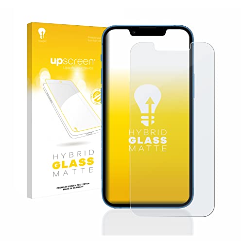 upscreen Entspiegelungs-Schutzglas für Apple iPhone 13 mini Schutzfolie Matt, Glas-Folie [mattierend, 9H Panzerschutz, Anti-Fingerprint] von upscreen
