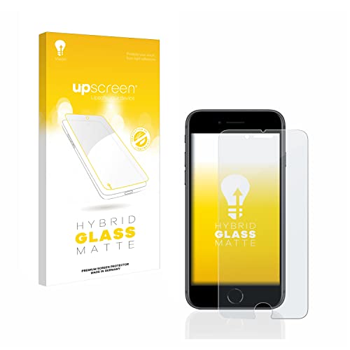 upscreen Entspiegelungs-Schutzglas für Apple iPhone 8 Schutzfolie Matt, Glas-Folie [mattierend, 9H Panzerschutz, Anti-Fingerprint] von upscreen