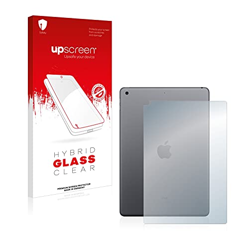 upscreen Panzer Schutz Glas für Apple iPad 10.2" WiFi Cellular 2021 (Rückseite, 9 Gen.) Panzerfolie Schutzfolie [Kratzfest, Anti-Fingerprint] von upscreen