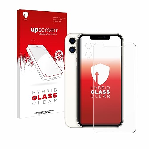 upscreen Schutzglas für Apple iPhone 11 (Display+Kamera) Schutzfolie, Glas-Folie [Klar, 9H Panzerschutz, Anti-Fingerprint] von upscreen