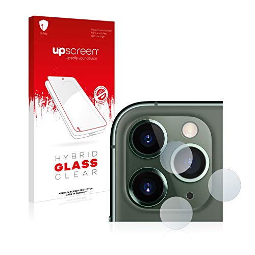 upscreen Schutzglas für Apple iPhone 11 Pro Max (NUR Kameraschutz) Schutzfolie, Glas-Folie [Klar, 9H Panzerschutz, Anti-Fingerprint] von upscreen