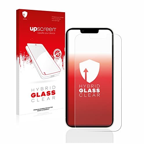 upscreen Schutzglas für Apple iPhone 13/13 Pro Schutzfolie, Glas-Folie [Klar, 9H Panzerschutz, Anti-Fingerprint] von upscreen