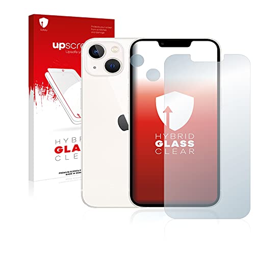 upscreen Schutzglas für Apple iPhone 13 (Display+Kamera) Schutzfolie, Glas-Folie [Klar, 9H Panzerschutz, Anti-Fingerprint] von upscreen