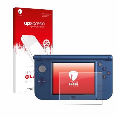 upscreen Panzer Schutz Glas für Nintendo New 3DS XL (Unteres Display) Panzerfolie Schutzfolie [Klar, 9H Kratzfest, Anti-Fingerprint] von upscreen
