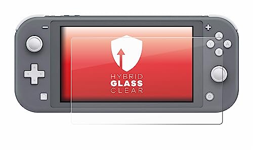 upscreen Panzerfolie Schutzfolie für Nintendo Switch Lite - Schutz-Glas [Klar, 9H Kratzfest, Anti-Fingerprint] von upscreen