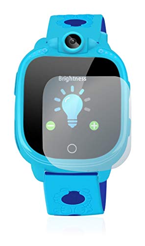 upscreen Panzerfolie Schutzfolie für Prograce 1.5" Kids Smartwatch - Schutz-Glas [Klar, 9H Kratzfest, Anti-Fingerprint] von upscreen