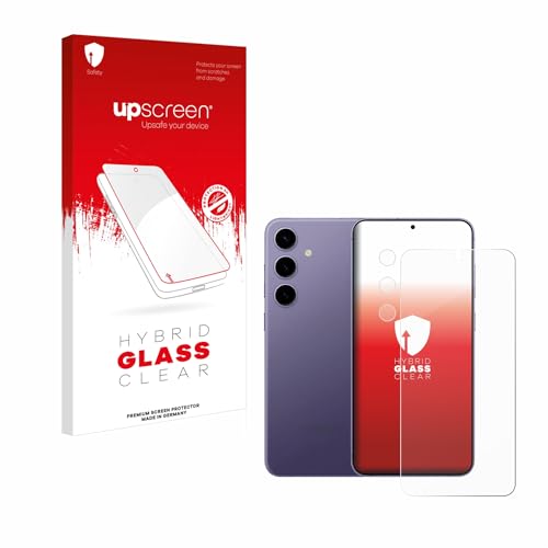 upscreen Schutzglas für Samsung Galaxy S24 (Display+Kamera) Schutzfolie, Glas-Folie [Klar, 9H Panzerschutz, Anti-Fingerprint] von upscreen