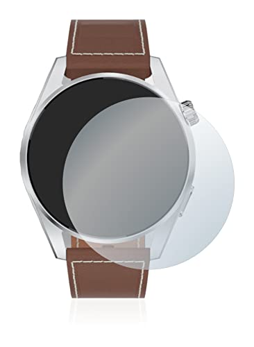 upscreen Panzerfolie Schutzfolie für Tisoutec Smartwatch - Schutz-Glas [Klar, 9H Kratzfest, Anti-Fingerprint] von upscreen