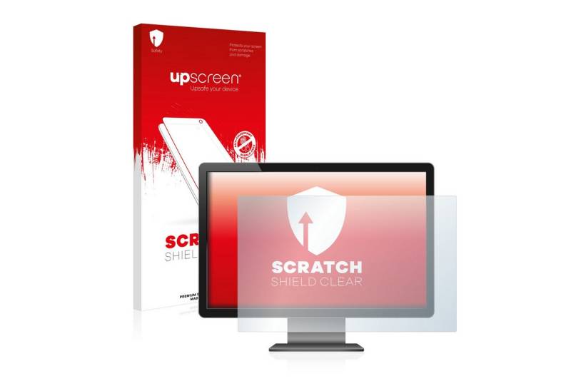 upscreen Schutzfolie für 49.5 cm (19.5 Zoll) [432 x 240 mm], Displayschutzfolie, Folie klar Anti-Scratch Anti-Fingerprint von upscreen