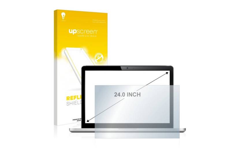 upscreen Schutzfolie für 61 cm (24 Zoll) [519 x 325 mm], Displayschutzfolie, Folie matt entspiegelt Anti-Reflex von upscreen