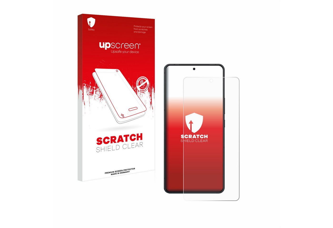 upscreen Schutzfolie für ASUS ZenFone 11 Ultra, Displayschutzfolie, Folie klar Anti-Scratch Anti-Fingerprint von upscreen