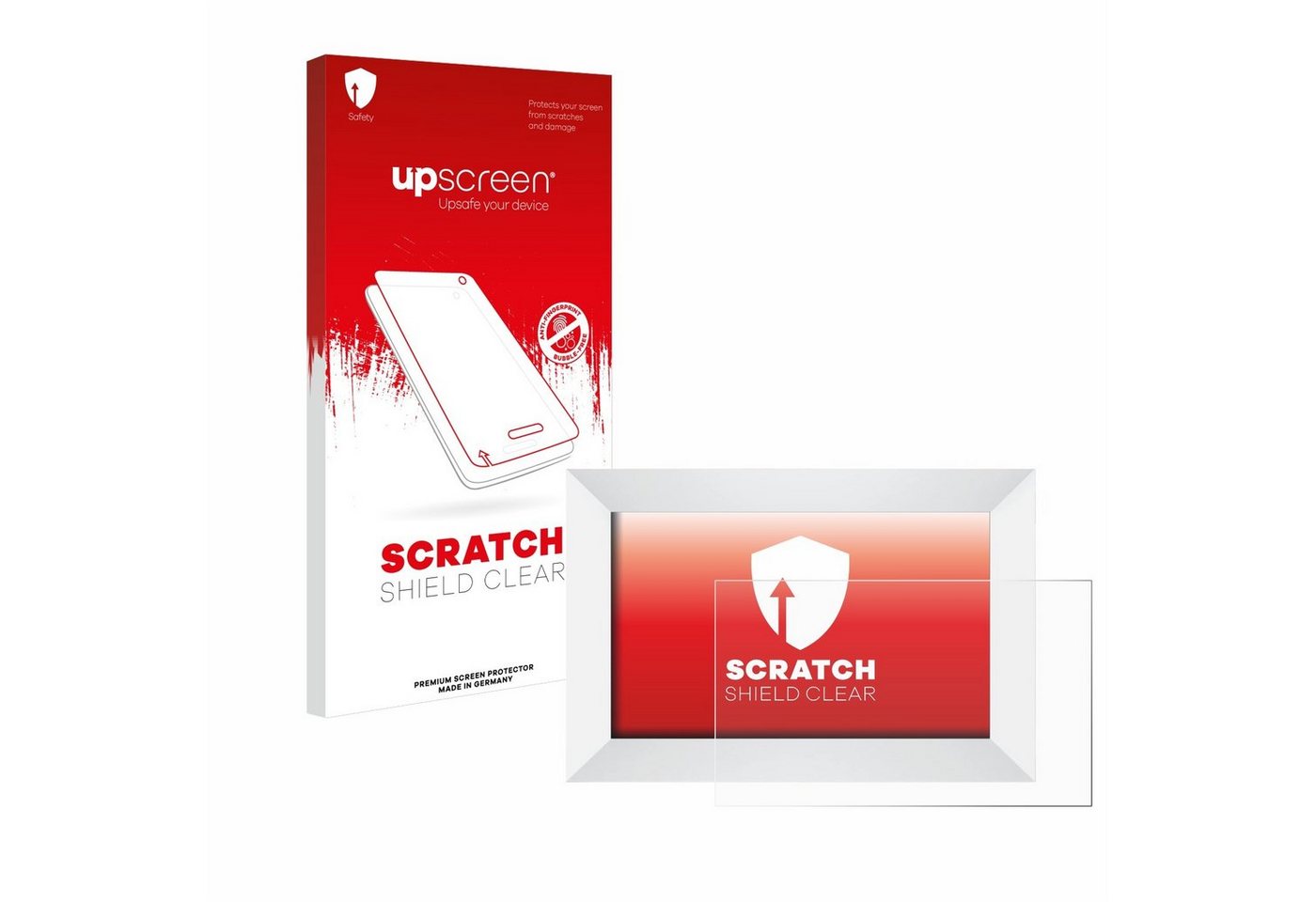 upscreen Schutzfolie für Aeezo WiFi Digitaler Bilderrahmen 10.1, Displayschutzfolie, Folie klar Anti-Scratch Anti-Fingerprint" von upscreen