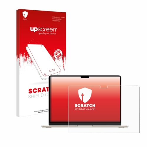 upscreen Schutzfolie für Apple MacBook Air 15" M3 2024 / M2 2022 – Made in Germany, Kristall-klar, Kratzschutz, Anti-Fingerprint upscreen Schutzfolie für Apple MacBook Air 15" M3 2024 / M2 2022 – Made in Germany, Kristall-klar, Kratzschutz, Anti-Fingerprint von upscreen