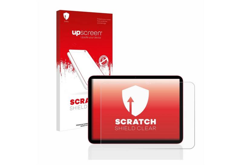 upscreen Displayschutzfolie Schutzfolie für Apple iPad 10.9" WiFi 2022 (10. Gen), Displayschutz Schutz Folie Klar Transparent von upscreen