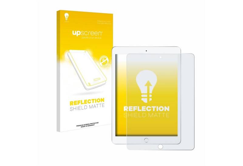 upscreen Displayschutzfolie Schutzfolie für Apple iPad 9.7" 2018 (6. Gen), Displayschutz Schutz Folie Matt Entspiegelungsfolie von upscreen
