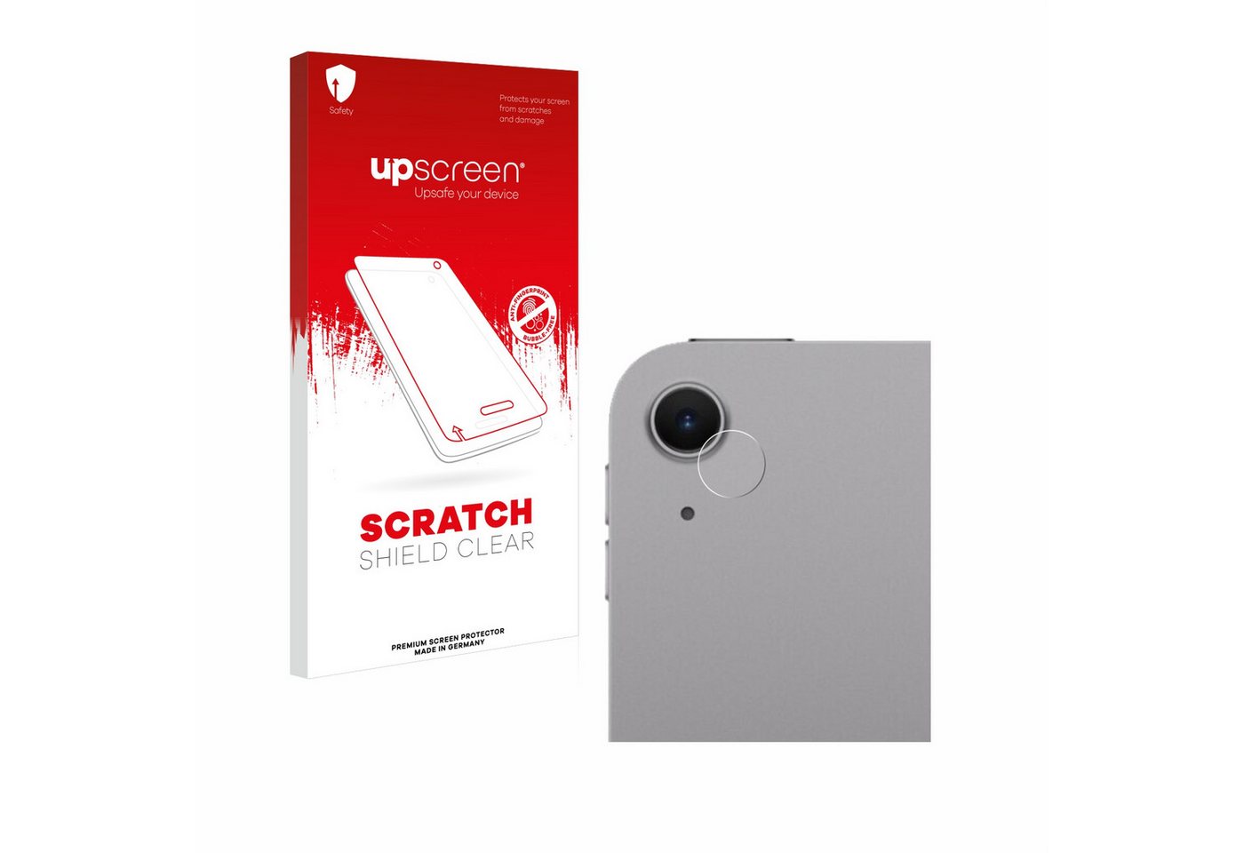 upscreen Schutzfolie für Apple iPad Air 11 WiFi 2024 (NUR Kameraschutz), Displayschutzfolie, Folie klar Anti-Scratch Anti-Fingerprint" von upscreen