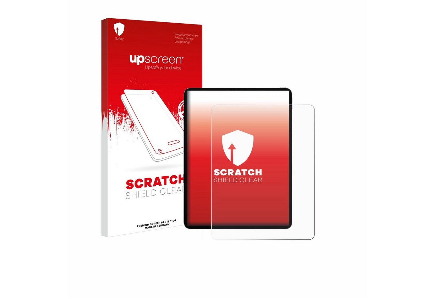 upscreen Schutzfolie für Apple iPad Pro 12.9 WiFi 2021 (5. Gen), Displayschutzfolie, Folie klar Anti-Scratch Anti-Fingerprint" von upscreen