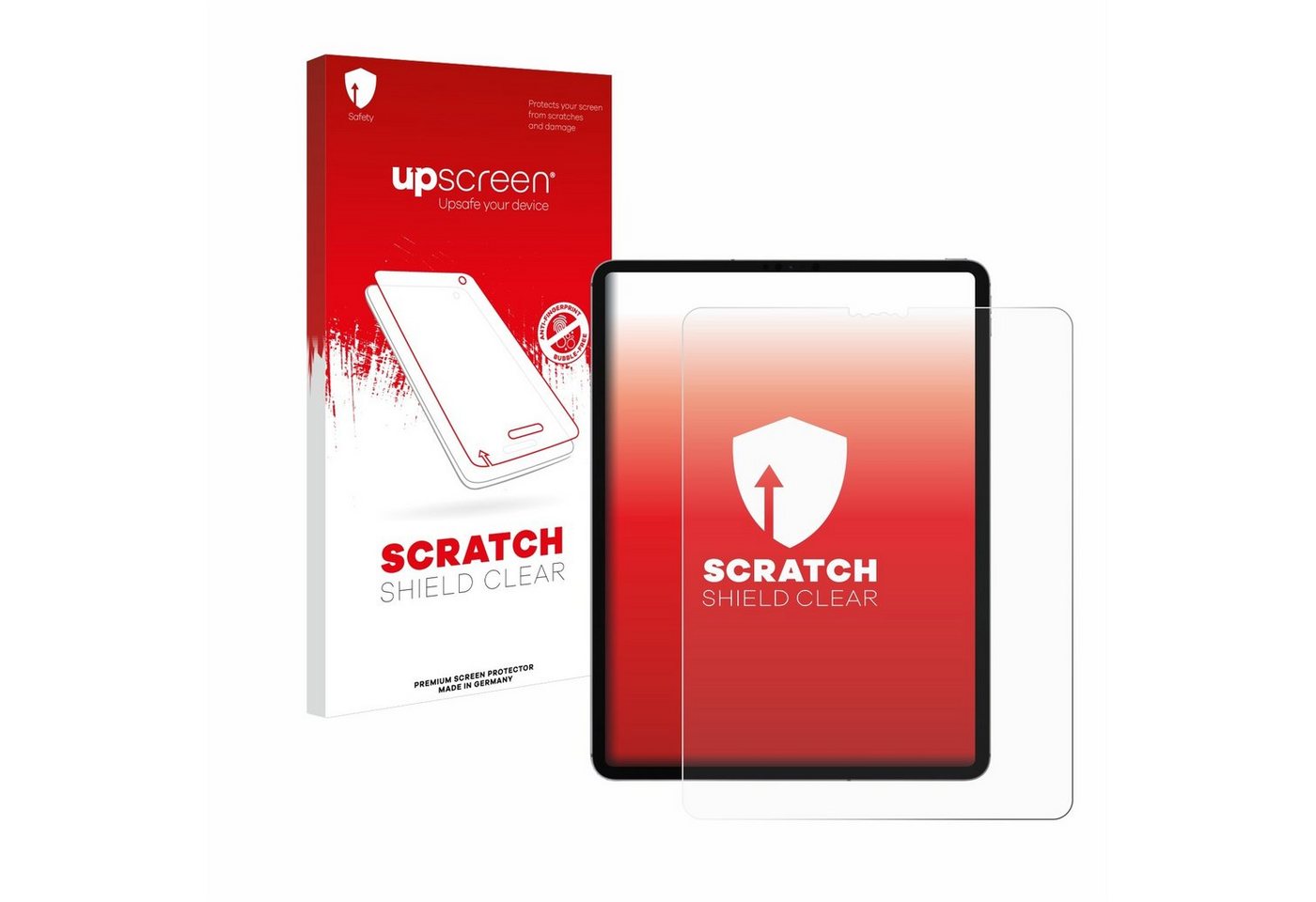 upscreen Schutzfolie für Apple iPad Pro 12.9 WiFi Cellular 2021 (5. Gen), Displayschutzfolie, Folie klar Anti-Scratch Anti-Fingerprint" von upscreen